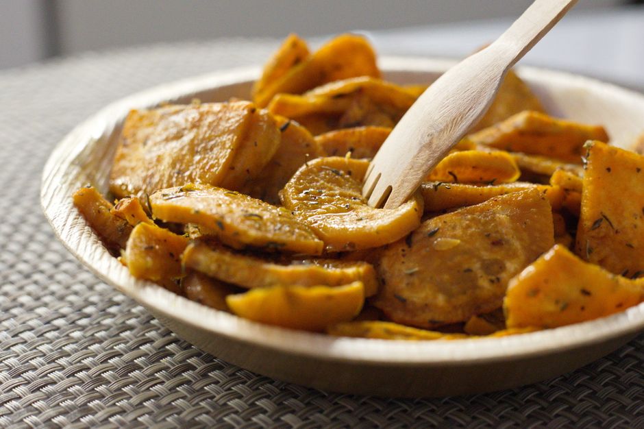 Boniato asado al Air Fryer con especias
