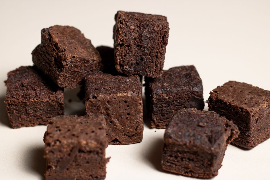 Brownie fit de boniato y cacao