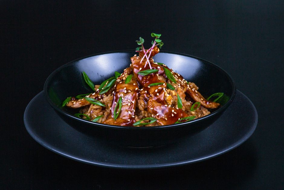 Pollo teriyaki al Air Fryer